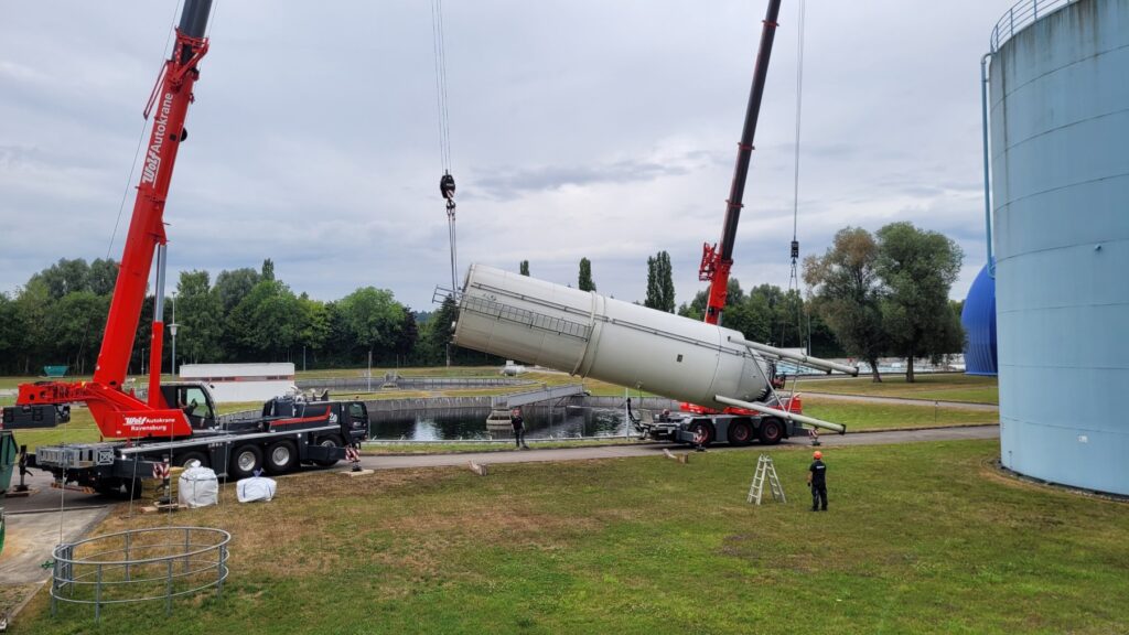 AZV Klärwerk Langwiese PAK-Anlage