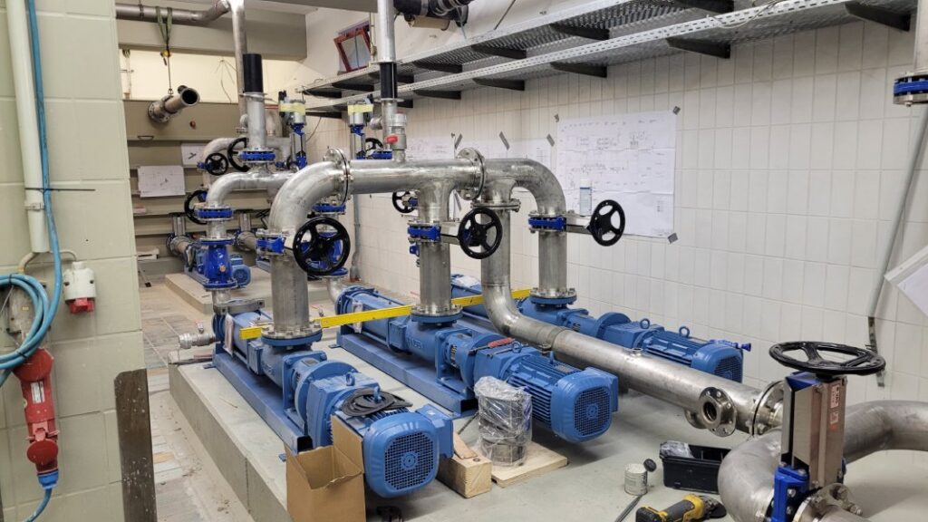 AZV Klärwerk Langwiese Schlammentwässerung